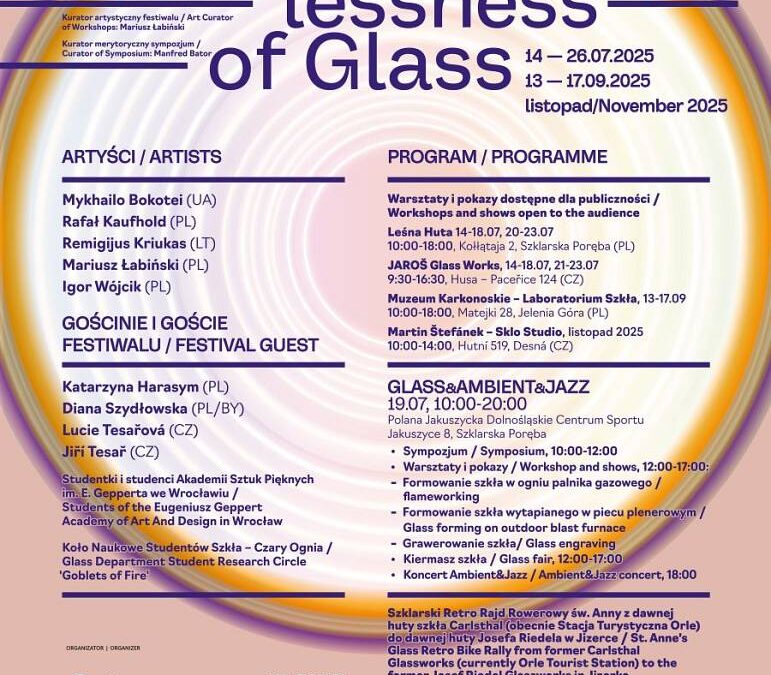 Dimensionlessness of Glass. Dolnośląskie Warsztaty i Sympozjum Szkła Artystycznego i Designu