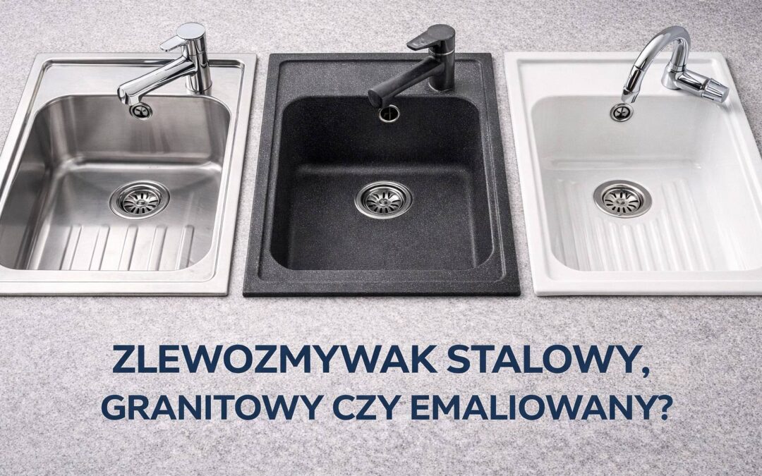 Zlewozmywak stalowy, granitowy czy emaliowany? Który wybrać do swojej kuchni?